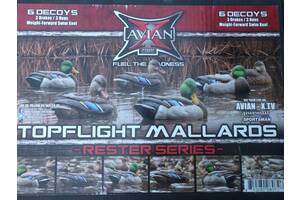 Чучела крякви Avian-X TopFlight Preener/Rester Mallard