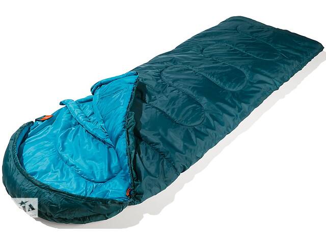 Cпальный мешок одеяло с капюшоном весна осень -0.5C Rocktrail Синий (100345493003)