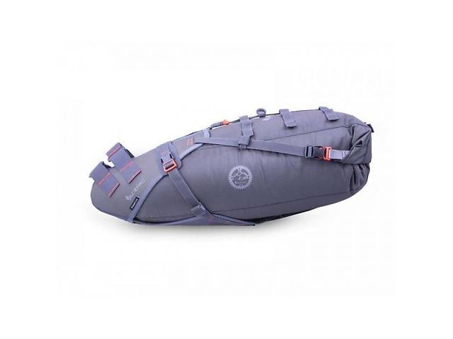 Cумка подседельная Acepac Saddle Drybag 8L Nylon Серый (1033-ACPC 126120)