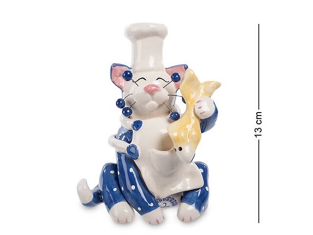 Декоративная фигурка Cat chef 13 см Pavone AL114017