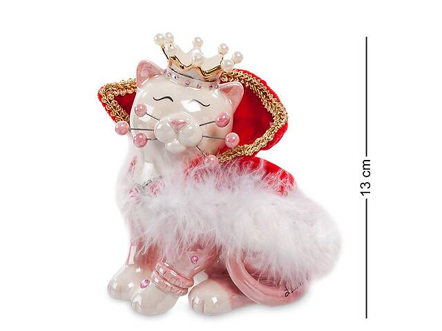Декоративная фигурка Cat king 13 см Pavone AL114026
