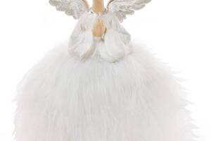 Декоративная фигурка 'Принцесса в пышном белом платьице' 16см