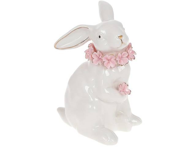 Декоративная фигурка Rabbit with flowers BonaDi