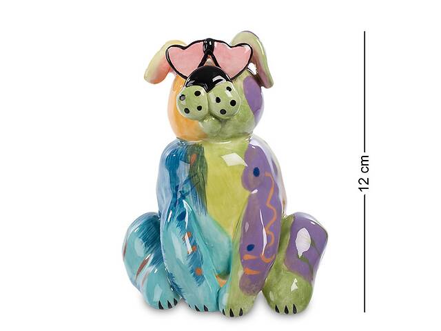 Декоративная фигурка Rainbow dog 12 см Pavone AL114021