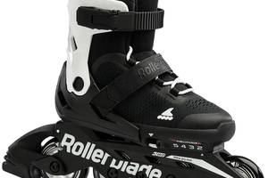 Детские ролики Rollerblade Microblade 2023 28-32 Черный-Белый