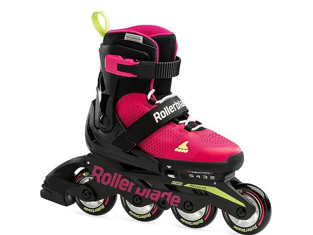 Детские ролики Rollerblade Microblade 2023 33-36,5 Темно-Розовый
