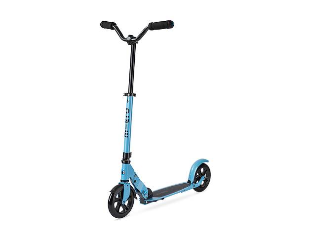 Детский самокат 2-х колесный складной Micro Speed Deluxe 100 kg Blue KD117863