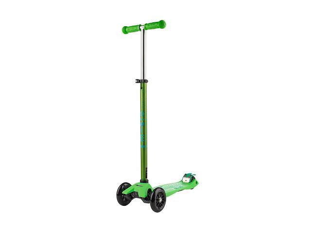 Детский самокат 3-колесный Micro Maxi Deluxe 50 кг Green KD119845