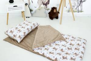 Детский спальный мешок Коричневые Мишки - Размер L