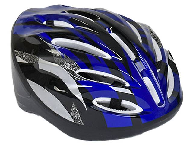 Детский Защитный шлем для катания на велосипеде TK Sport B 31980 30х21х13 Синий (vol-1371)