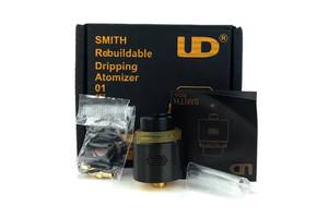 Дрип атомайзер UD Smith RDA Black (AJ_UD_SB)