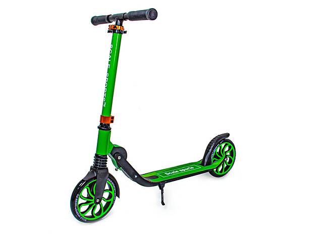 Двухколесный самокат Scale Sports Wild Green (складная конструкция) 1592133102