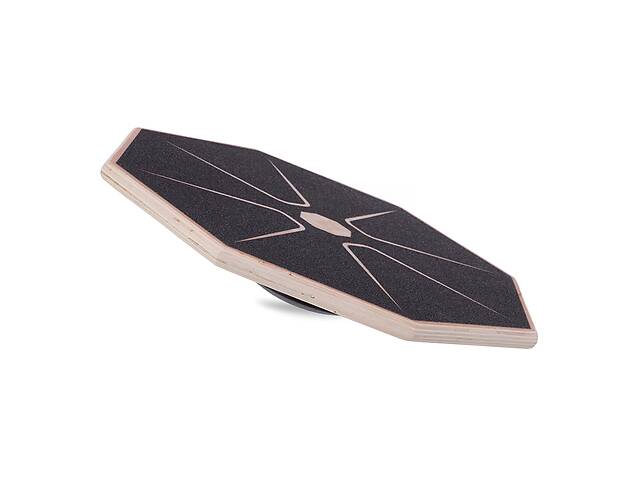 Диск балансировочный Wood Balance Board FI-4013 Zelart Коричневый 56363207