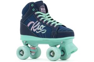 Дитячі роликові ковзани Rio Roller Lumina 35.5 Navy-green