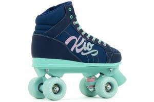 Дитячі роликові ковзани Rio Roller Lumina 38 Navy-Green