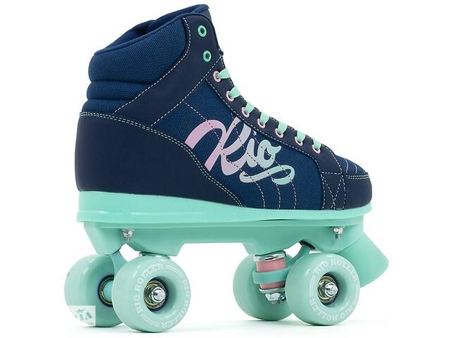 Дитячі роликові ковзани Rio Roller Lumina 38 Navy-Green