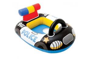 Дитячий надувний пліт 'Транспорт' 59586 (Поліцейська машина)