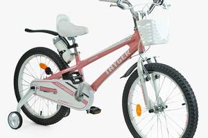 Дитячий велосипед двоколісний Corso Tayger 20' Pink and white (154129)
