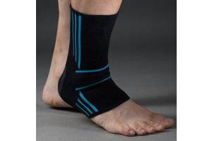 Эластический голеностоп Power System Ankle Support Evo PS-6022 L Black/Blue