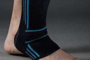 Эластический голеностоп Power System Ankle Support Evo PS-6022 L Black/Blue