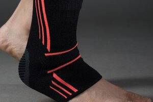 Эластический голеностоп Power System Ankle Support Evo PS-6022 M Black/Orange