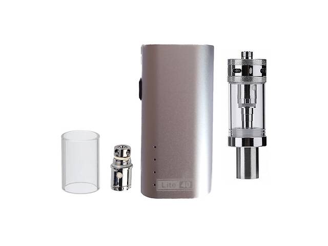 Электронная сигарета Jomo Lite 40w +доп испаритель и стекло Kit Silver (11660-hbr)