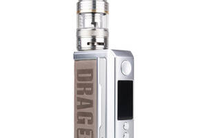 Электронная сигарета VooPoo Drag 3 177W with TPP-X Tank Kit Silver Treasure Lime (10232-hbr)