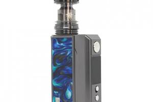 Электронная сигарета Voopoo Drag 4 177W with UFORCE-L Kit Gun Metal Ocean Blue (12408-hbr)