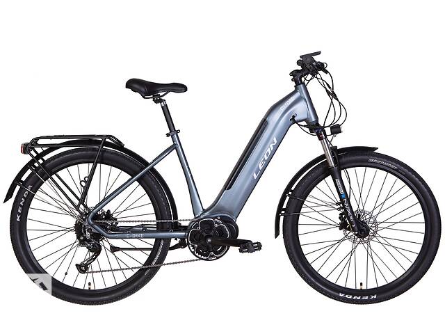 Электровелосипед 27.5' Leon OXFORD 500Вт 48В 12.8Ач 2022 (темно-серый (м))