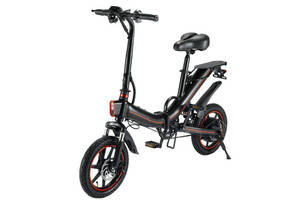 Электрический велосипед OUXI V5 500Вт 48V 30 км/ч запас хода 80 км черный
