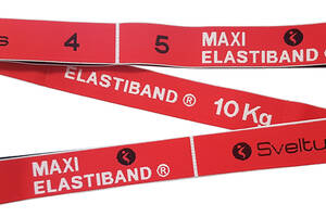 Эспандер для фитнеса Sveltus Maxi Elastiband красный (SLTS-0114) 10 кг
