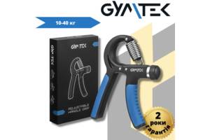 Еспандер регульований Gymtek 10-40 кг чорно-синій