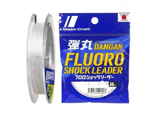 Флюорокарбон Major Craft Dangan Fluoro Shock Leader 30m #10.0/0.522mm 35lb (1013-772.73.79)