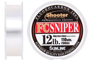 Флюорокарбон Sunline Shooter FC Sniper 100m 0.310mm 6kg (1013-1658.07.37)