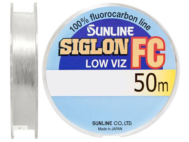 Флюорокарбон Sunline Siglon FC 50m 0.490mm 14.4kg поводковый (1013-1658.01.47)