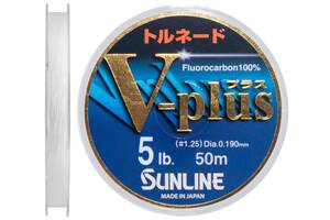 Флюорокарбон Sunline V-Plus 50m #1.25/0.19mm 2.5kg (1013-1658.07.23)