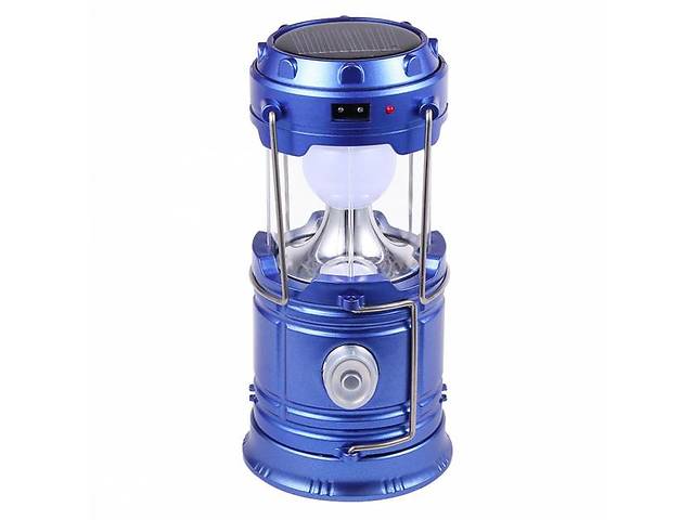 Фонарь для кемпинга с солнечной батареей 2в1 BioLite Camp Solar Lantern раскладной Blue