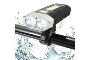 Фонарь фара 3 в 1 Велофара PowerBank UltraFire Multifunctional Bicycle Light M48A