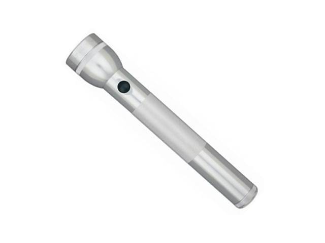 Фонарь Maglite 3D в картонной коробке (серебристый) (S3D105R)