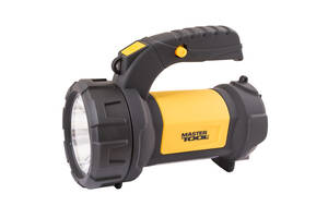 Фонарь MASTERTOOL 2в1 с ручкой 360° 4 режима 180х94х143 мм CREE LED+COB LED 4xAA ABS 94-0804