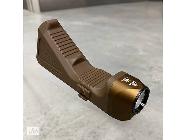 Фонарь на оружие / упор для стрельбы Olight Sigurd Desert Tan, Picatinny/Weaver, тактический фонарь упор