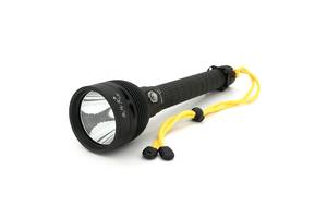 Фонарь ручной WainLight HG66, 1LED Cree XHP50.2, 19W, 3x26650 встроены /8800mah, Black, IP68, кабель USB/Type-С,СЗУ(А...