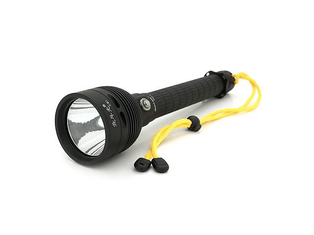 Фонарь ручной WainLight HG66, 1LED Cree XHP50.2, 19W, 3x26650 встроены /8800mah, Black, IP68, кабель USB/Type-С,СЗУ(А...