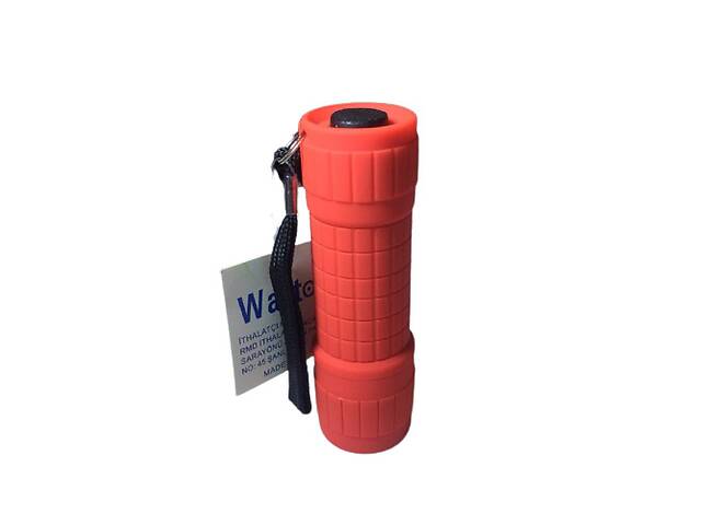 Фонарь ручной Watton 9241 10 см красный