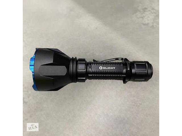 Фонарь тактический Olight Warrior X Turbo Black, 1000 м, 1100 лм, IPX8, мощный дальнобойный фонарь