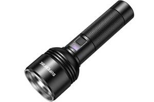 Фонарик ручной аккумуляторный SuperFire D18 3350 Lumen IP44 Black