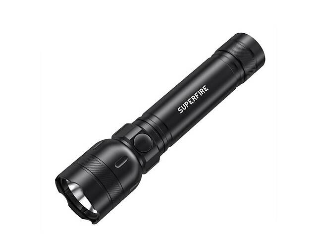 Фонарик ручной аккумуляторный SuperFire GTS6 360 Lumen IP44 Black