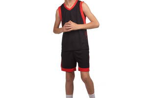 Форма баскетбольная детская LD-8017T Lingo 3XS Черно-красный (57506030)