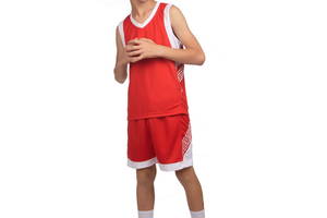 Форма баскетбольная детская LD-8017T Lingo 3XS Красно-белый (57506030)