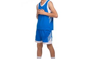 Форма баскетбольная детская LD-8017T Lingo 3XS Сине-белый (57506030)